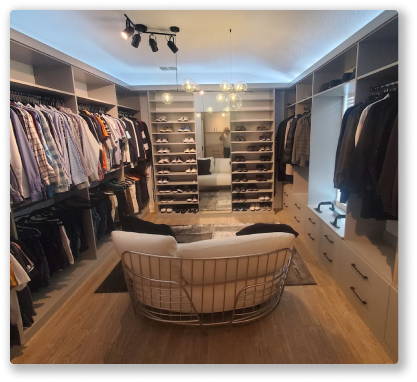 Custom Walk-In Closets in Oldsmar, FL