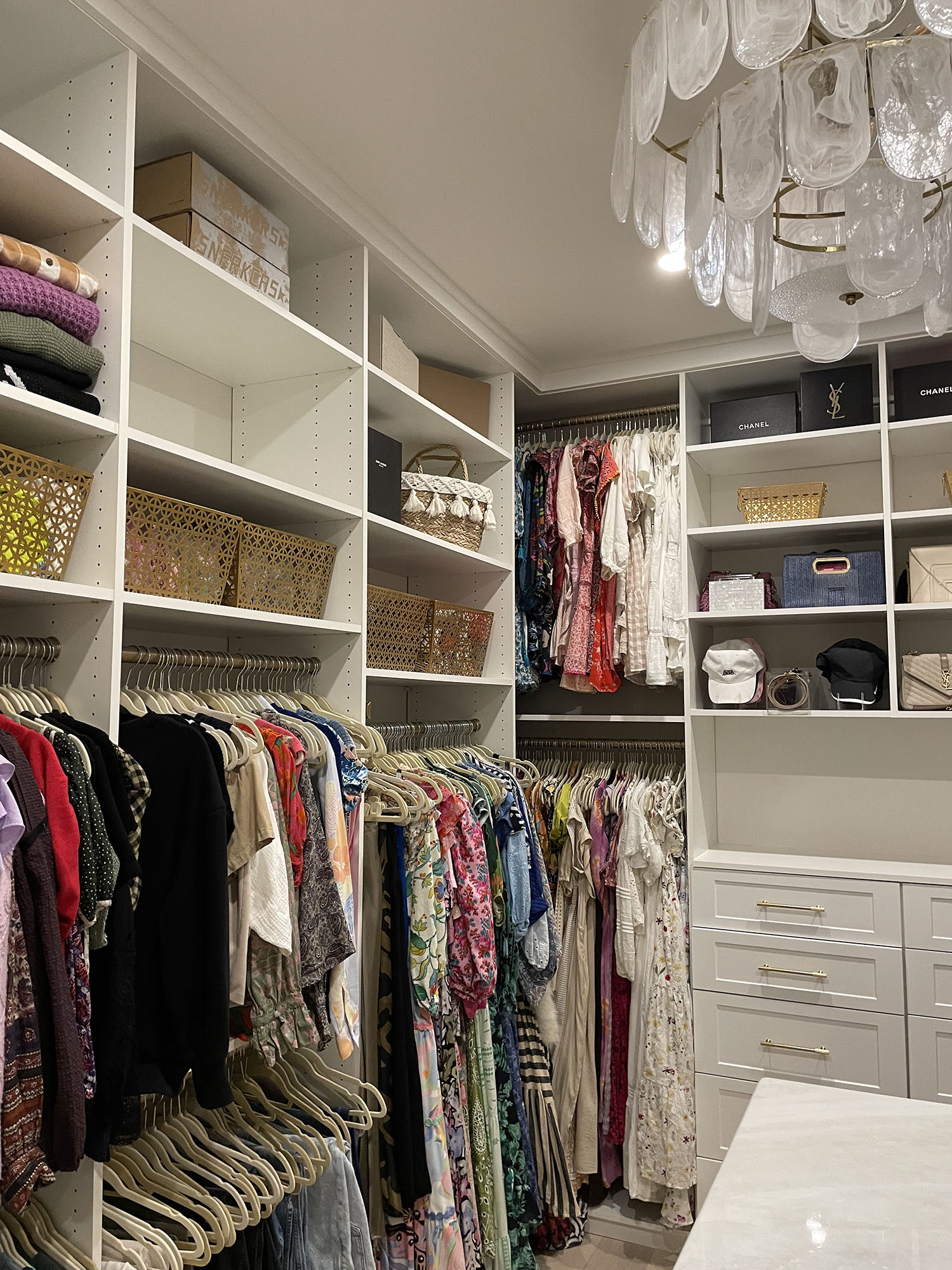 custom closet design installation