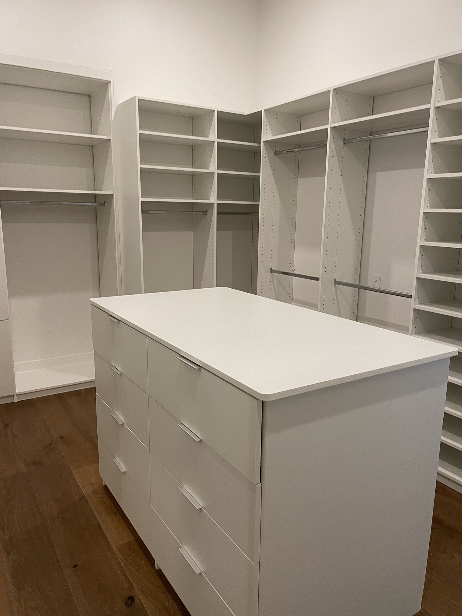 custom closet installation