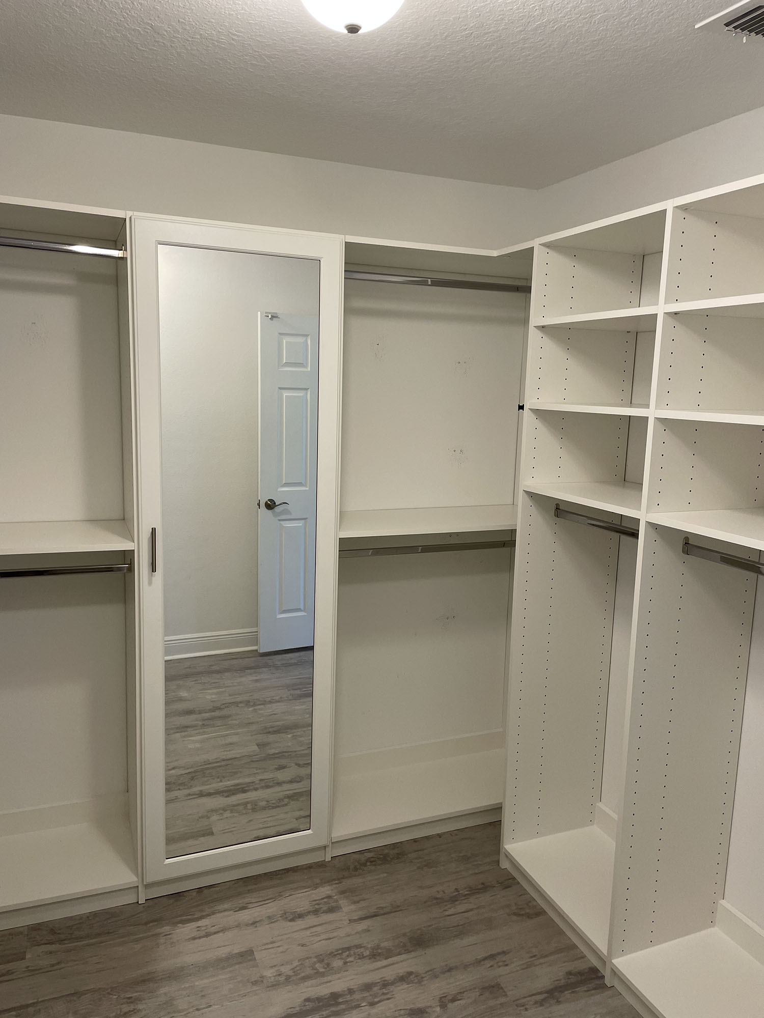 master bedroom closet installer
