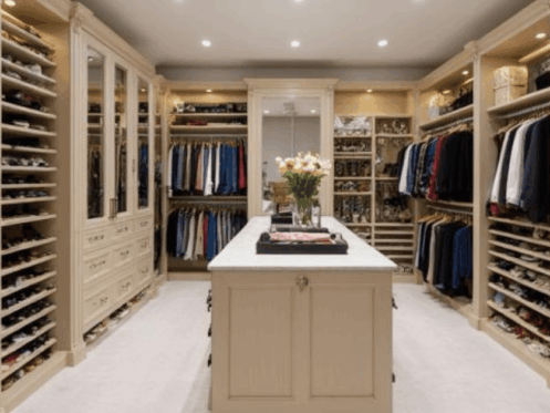 master bedroom closet organization