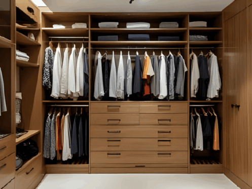 walk in closet design Tampa