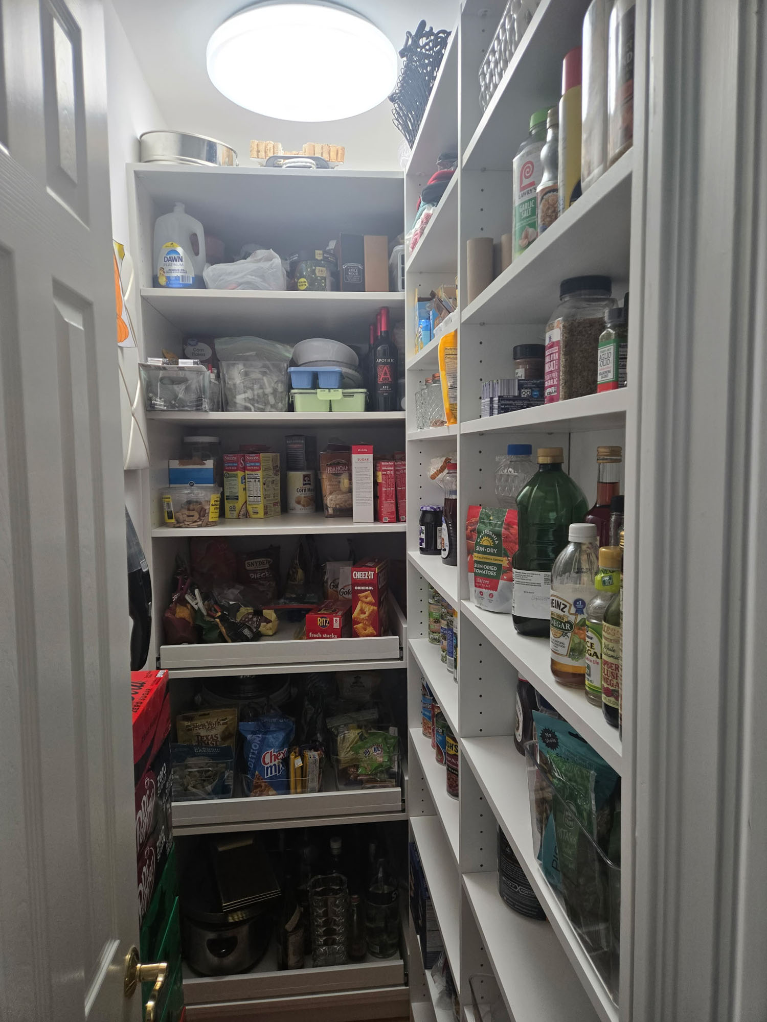 walk in pantry installation